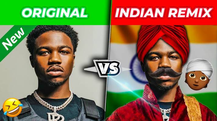 POPULAR RAP SONGS vs. INDIAN REMIXES