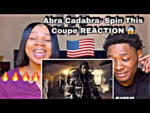 AMERICANS REACTING TO UK RAPPER | Abra Cadabra - Spin this