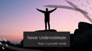 Mr Addy - Never Underestimate Freestyle Rap Music ( IIT JEE