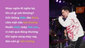 O Buồn Diss Nguyễn Đình Hiếu aka Hiếu Rapper [Lyric Video]