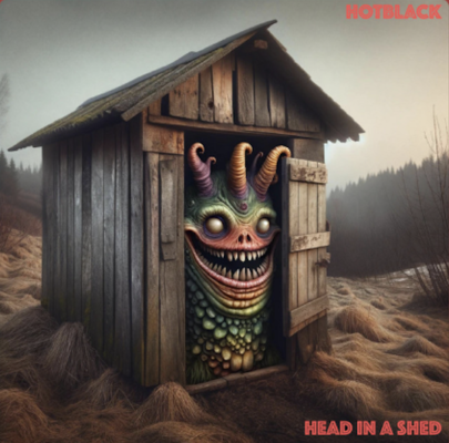 “ HEAD IN A SHED ” by Hotblack