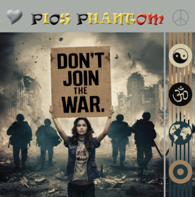 “ Don't Join the War ” by Pios Phantom